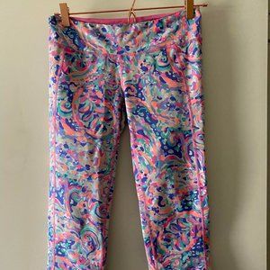Lilly Pulitzer Luxletic Weekender Mid-Rise Capri Legging
